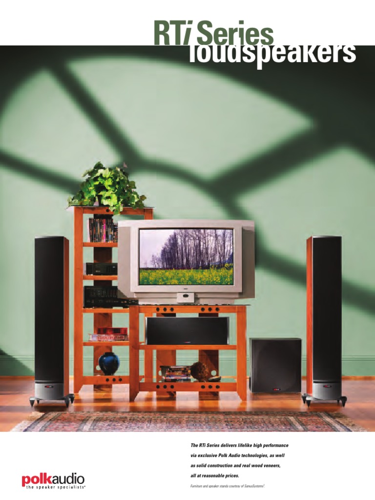 RTi Series Loudspeakers PDF Loudspeaker Sound Technology