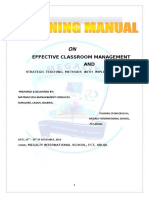 Effective Classroom Management AND .: Strategic Teaching Methods With Implementations