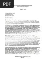 Kaine Pushes Education Department To Fix PSLF 'Pay Ahead' Glitch For Borrowers During The Coronavirus Pandemic (Letter To Kaine)