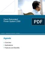 Cisco Redundant Power System 2300: © 2006 Cisco Systems, Inc. All Rights Reserved. Cisco Confidential C97-375717-00