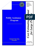 Public Assistance Program: Standard Operating Procedure