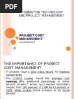 Information Technology and Project Management