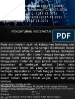 Pengaturan Kecepatan Motor