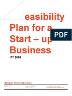 A Feasibility Plan For A Start - Up Business: Bangtan Shop Corporation