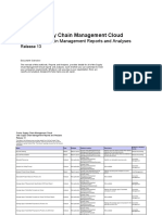 Supply Chain Management Reports R13