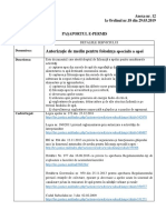 Autorizație de Mediu Pentru Folosința Specială A Apei