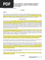 Re Verified Complaint of Catalina Z Aliling Against Associate Justice Ma Luisa C Quijano-Padilla