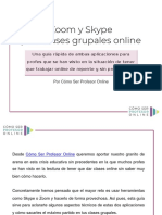 Zoom y Skype para Grupos (Edición Covid19) PDF