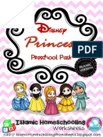 Disney Princess Preschool Pack - Islamic Version