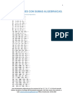 1era GUIA DE EJERCICIOS SUMA ALGEBRAICA PDF