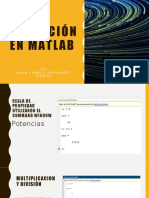 Iniciacion en Matlab