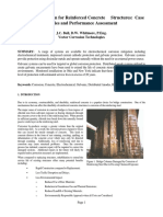 Galvanic Protection For Reinforced Concrete Structures: Case Studies and Performance Assessment
