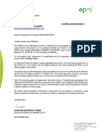 Respuesta Al Radicado Visita de Puesta en Servicio 20200120071852