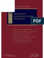 Maria Elsa Uzal - Derecho Int. Privado - 2016