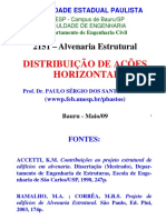 Alv. Estrutural - Distr. Horiz