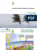 Consecuencias Del Cambio Climatico en Venezuela J PDF
