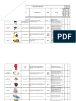 MATRIZ DE ELEMENTOS DE PROTECCIÓN PERSONAL v3