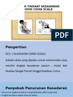 Penilaian Tingkat Kesadaran Glasgow Coma Scale