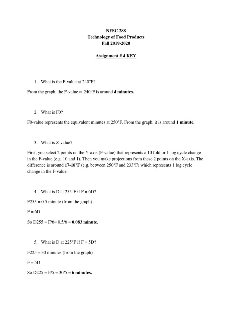 Assignment 4 KEY | PDF | Science & Mathematics | Computers