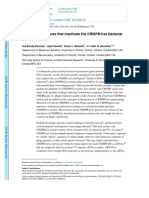 Bondy Denomy 2013 Bacteriophage Genes That Inactivate PDF