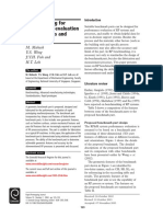 Benchmarking For Comparative Evaluation of RP Systems and Processes