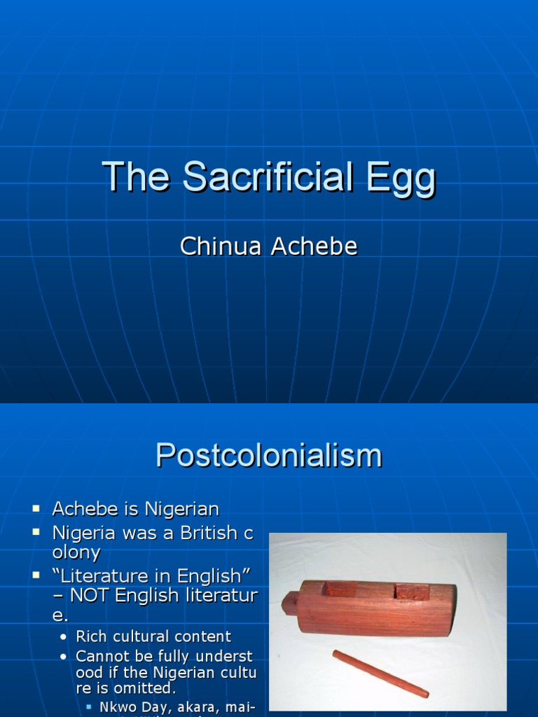 The Sacrificial Egg PDF