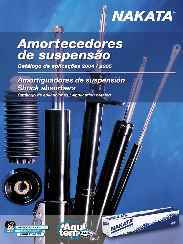 NAKATA Amortecedores 2004 | PDF | Tecnología de vehículos | Partes 