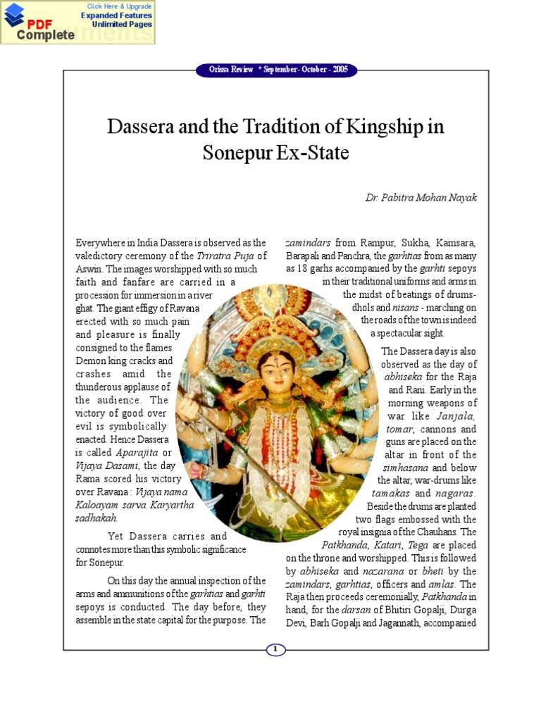 Orissa Review Sept Oct 2005 Sakti Centres In Cuttack District Pdf Pdf Vajrayana Indian Religions
