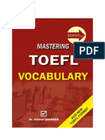 Mastering TOEFL Ibt Vocabulary