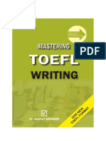 Mastering TOEFL Ibt Writing