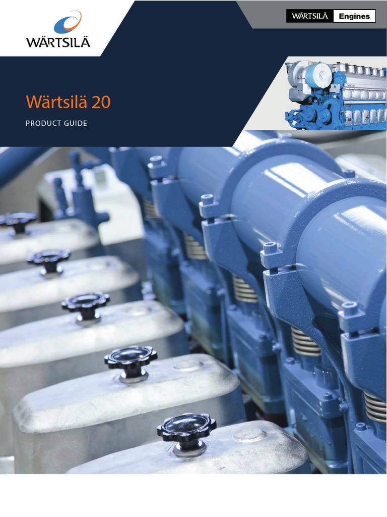 Wartsila ProductGuideW20 PDF PDF Engines Turbocharger