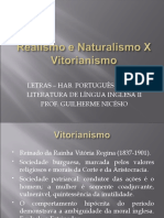 Vitorianismo X Realismo