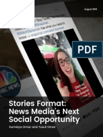 Stories Format - News Media's Next Social Opportunity