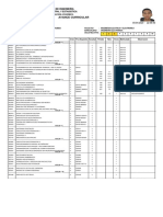 Avance Curricular: Universidad Nacional de Ingenieria