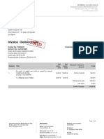 Invoice / Delivery Note: Billing Address
