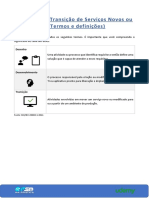 Desenho e Transição de Serviços Novos Ou Modificados PDF