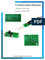 Electronics Construction Manual: Mitchelectronics 2019 Version 3-04/02/2019