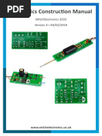 Electronics Construction Manual: Mitchelectronics 2019 Version 3-04/02/2019