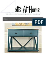 DIY Farmhouse Console Table Plan With Drawers - Abbotts at Home PDF