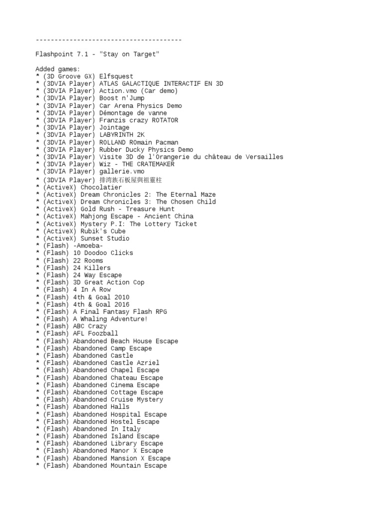 Changelog Pdf Leisure Nature