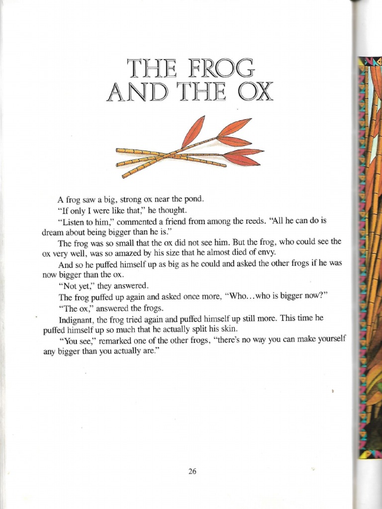 The Frog and The Ox PDF