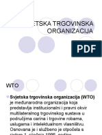 Svjetska Trgovinska Organizacija