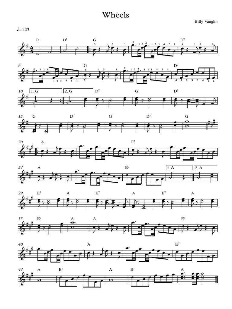 Wheels Billy Vaughn Ouverture (échecs) Échecs