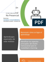 Introducción al Diseño Instruccional No Presencial