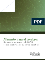 ALIMENTO PARA EL CEREBRO. Global Council On Brain Health PDF