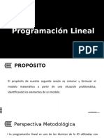 Programación Lineal