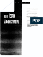 Evolución de la Teoría Administrativa