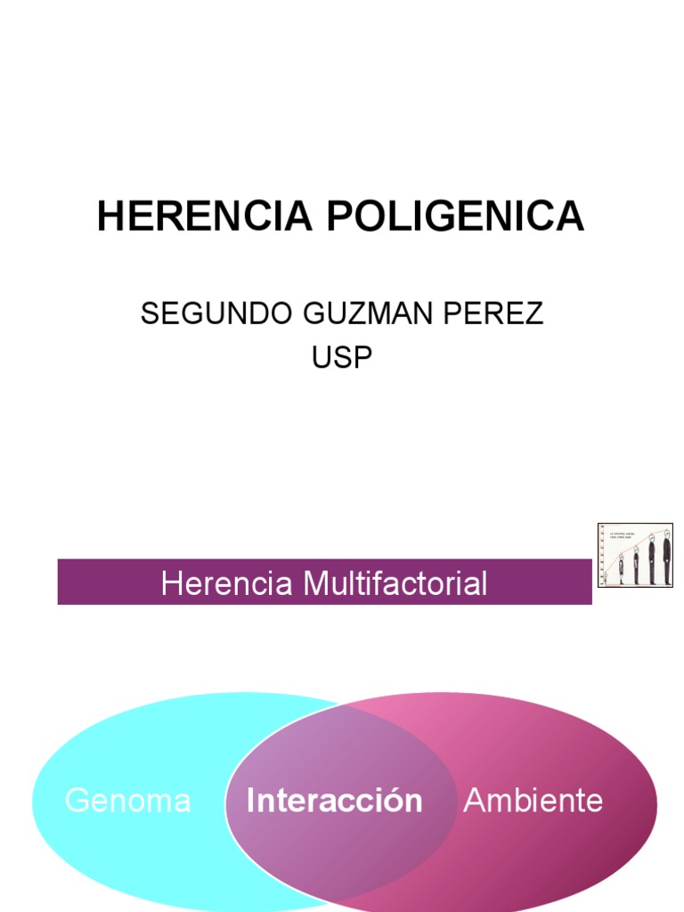 Herencia Poligénica y Multifactorial | PDF | Dominancia (Genética ...
