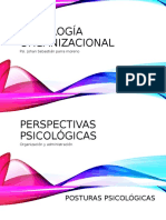 Psicología Organizacional Perpectivas Psicologicas