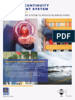 Iso 22301 Business Continuity Management System